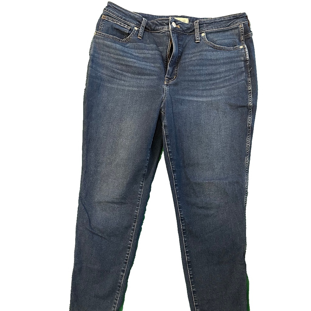 Madewell - Curvy High Rise Skinny Jeans - Blue - 33